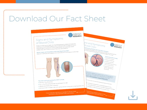 download blood clot fact sheet